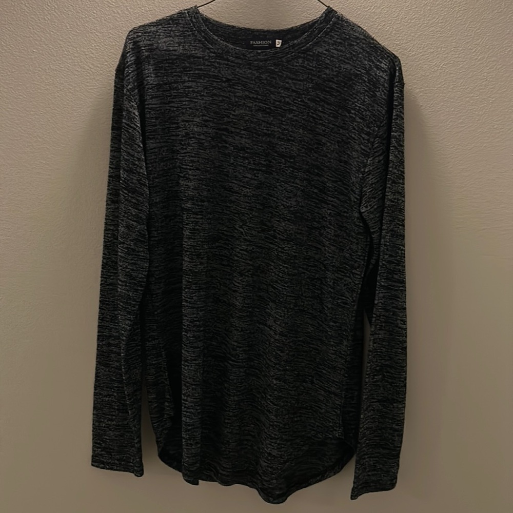 Black ultra thin sweater